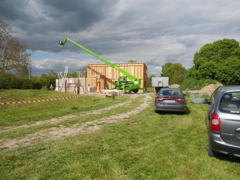 Maison ossature bois dans le marais poitevin (79)